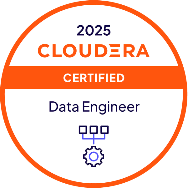 Insignia de Cloudera Certified Data Engineer
